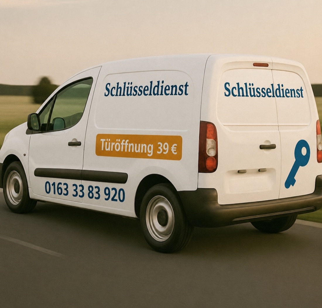 Schlüsseldienst Frankfurt – Notdienst-Fahrzeug, Türöffnung ab 39 €